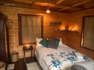 Eco Love Shack Bedroom