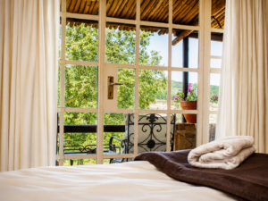 King Fisher Suite Bedroom Balcony View
