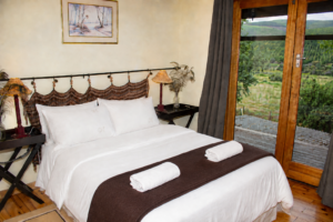 Log Cabin Queen Bedroom