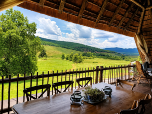 Main Lodge Upstairs Balcony View
